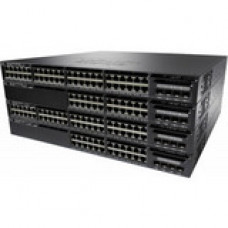 Cisco Catalyst 3650-24P Ethernet Switch - 24 Ports - Manageable - Stack Port - 2 x Expansion Slots - 10/100/1000Base-T - Uplink Port - 2 x SFP+ Slots - 2 Layer Supported - Redundant Power Supply - 1U High - Rack-mountable, DesktopLifetime Limited Warranty