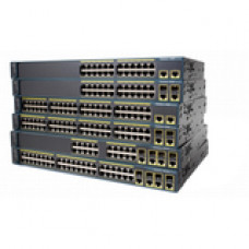Cisco Catalyst 2960-24TC Managed Ethernet Switch - 24 Ports - 2 x Expansion Slots - 100/1000Base-T - Uplink Port - Shared SFP Slot - 2 x SFP Slots - 2 Layer Supported - Redundant Power SupplyLifetime Limited Warranty WS-C2960+24TC-L