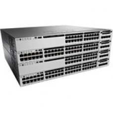Cisco Catalyst Layer 3 Switch - Manageable - Stack Port - 15 x Expansion Slots - 1000Base-X - Modular - 12 x SFP Slots - 3 Layer Supported - 1U High - Rack-mountable, Desktop WS-C3850-12S-S