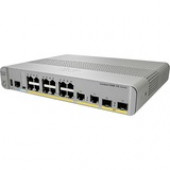 Cisco 3560CX-8PC-S Layer 3 Switch - 8 Ports - Manageable - 2 x Expansion Slots - 10/100/1000Base-T, 1000Base-X - Uplink Port - 2 x SFP Slots - 3 Layer Supported - Desktop, Rack-mountable, Rail-mountableLifetime Limited Warranty WS-C3560CX-8PC-S