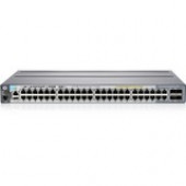 HP 2920-48G-POE+ Switch - 48 Ports - Manageable - 7 x Expansion Slots - 10/100/1000Base-T - 48, 3, 4 x Network, Expansion Slot, Expansion Slot - Twisted Pair - Gigabit Ethernet - Shared SFP Slot - 4 x SFP Slots - 4 Layer Supported - Power Supply - 1U High