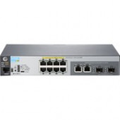 HP 2530-8G-PoE+ Ethernet Switch - 8 Ports - Manageable - 8 x Network - Twisted Pair - 2 Layer Supported - Rack-mountable, Wall Mountable, Desktop J9774A
