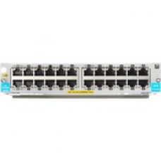 HP 5400R 24-port 10/100/1000BASE-T PoE+ with MACsec v3 zl2 Module - For Data Networking 24 RJ-45 1000Base-T LAN - Twisted PairGigabit Ethernet - 1000Base-T - 1 Gbit/s J9986A