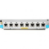HP 5400R 8-port 1/2.5/5/10GBASE-T PoE+ with MACsec v3 zl2 Module - For Data Networking 8 RJ-45 10GBase-T LAN - Twisted Pair10 Gigabit Ethernet - 10GBase-T - 10 Gbit/s J9995A