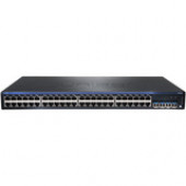 Juniper Layer 3 Switch - 48 Ports - Manageable - 4 x Expansion Slots - 10/100/1000Base-T, 10/100Base-TX - 48, 4 x Network, Expansion Slot - Gigabit Ethernet - 4 x SFP Slots - 3 Layer Supported - Power Supply - 1U High - Rack-mountable, Desktop EX2200-48T-