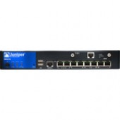 Juniper SRX210 Services Gateway - 8 Ports - Management Port - 2 Slots - Gigabit Ethernet - 1U - Rack-mountable SRX210HE2