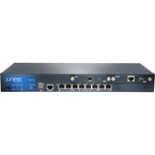 Juniper SRX220 Services Gateway - 8 Ports - Management Port - 2 Slots - Gigabit Ethernet - 1U - Rack-mountable, Wall Mountable SRX220H2