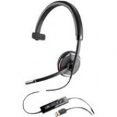Plantronics Blackwire C510-M Headset - Mono - USB - Wired - Over-the-head - Monaural - Supra-aural - Noise Cancelling Microphone 88860-02