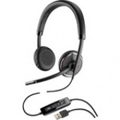 Plantronics Blackwire C520-M Headset - Stereo - USB - Wired - 20 Hz - 20 kHz - Over-the-head - Binaural - Supra-aural - Noise Cancelling Microphone 88861-02