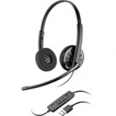 Plantronics Blackwire C325-M Headset - Stereo - Mini-phone - Wired - 20 Hz - 20 kHz - Over-the-head - Binaural - Supra-aural 204446-01