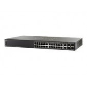 CISCO Small Business Sf500-24p Managed Switch 24 Poe Ethernet Ports And 2 Combo Gigabit Sfp Ports And 2 Sfp Ports SF500-24P-K9