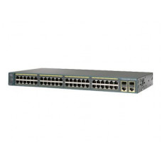 CISCO Catalyst 2960-plus 48pst-s Managed Switch 48 Poe Ethernet Ports And 2 Gigabit Sfp Ports And 2 Ethernet Ports WS-C2960+48PST-S