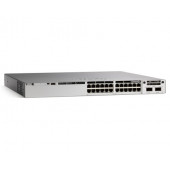 CISCO Catalyst 9300 Managed Switch 24 100/1000/2500/5000/10000 Upoe Ports, Network Essentials C9300-24UX-E