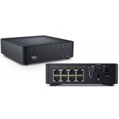 DELL X1008p Networking X1008p Switch 8 Ports Managed Without Power Supply 648NJ
