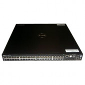 DELL Force10 Networks 44 Port 10/100/1000 Base-t With 4 Sfp Ports And 2 Expansion Module Slots, 1 Ac Power Supply And 2 Fan Units With Airflow From Utility Panel To I/o Panel S55T-AC-R