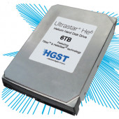 HGST Ultrastar He6 6tb 7200rpm Sata-6gbps 64mb Buffer 3.5inch Helium Platform Enterprise Hard Drive 0F18335