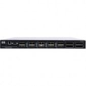 HP Storageworks Sn6000 Stackable Single Power Fibre Channel Switch Switch 12 Ports Stackable BK780A