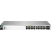 HP 2530-24g-poe+ Switch 24 Ports Manageable 24 X Poe+ 4 X Expansion Slots 10/100/1000base-t Poe Ports Desktop, Rack-mountable, Wall Mountable J9773-61001