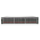 HP Modular Smart Array P2000 G3 10gbe Iscsi Dual Controller Sff Array System Hard Drive Array 24-bay 0 Hdd Installed AW597B