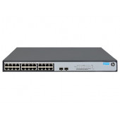 HP 1420-24g-2sfp+ 10g Uplink Switch Switch 24 Ports Unmanaged Desktop, Rack-mountable JH018A