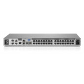 HPE Ip Console G2 Switch With Virtual Media And Cac 4x1ex32 Kvm Switch Usb 32 X Kvm Port(s) 1 Local User 4 Ip User Desktop 580647-001