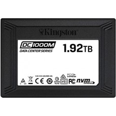 KINGSTON Dc1000m 1.92tb 2.5inch U.2(sff-8639) Nvme, Pci Express Nvme 3.0 X4, Mixed Use, 3d Triple-level Cell (tlc), Internal Data Center Solid State Drive SEDC1000M/1920G