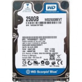 WESTERN DIGITAL Scorpio Blue 250gb 5400rpm Sata-ii 7pin 8mb Buffer 2.5inch Notebook Drives WD2500BEVT