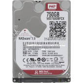 WESTERN DIGITAL Wd Red 750gb 5400rpm (intelllipower) Sata-6gbps 16mb Buffer 2.5inch Internal Nas Hard Disk Drive WD7500BFCX