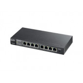 ZYXEL 8 Port Gbe Unmanaged Poe Switch GS1100-8HP