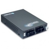 Trendnet TFC-100 100Base-FX Multi-Mode to Single Mode SC-Type Fiber Converter - 2 x SC Duplex - 100Base-FX TFC-15MS100