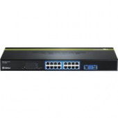 Trendnet 16-port Gigabit Web Smart Switch - 16 x 10/100/1000Base-T TEG-160WS