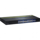 Trendnet 24-Port Gigabit Web Smart Switch - 24 x 10/100/1000Base-T TEG-240WS