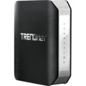 Trendnet IEEE 802.11n Wireless Router - 2.40 GHz ISM Band - 5 GHz UNII Band - 1300 Mbit/s Wireless Speed - 4 x Network Port - 1 x Broadband Port - USB - Gigabit Ethernet - Desktop TEW-818DRU